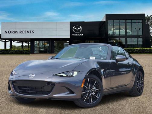 Machine Gray Metallic 2026 Mazda MX-5 Miata RF Grand Touring