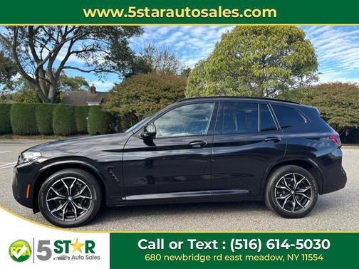 BLACK 2024 BMW X3 xDrive30i