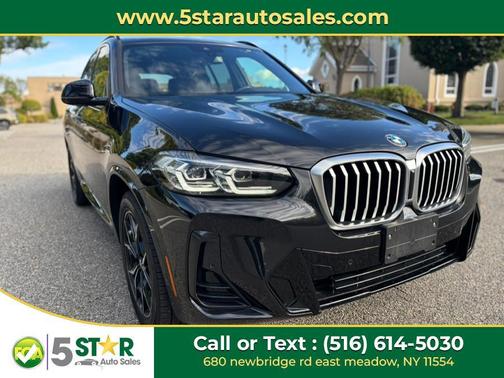 BLACK 2024 BMW X3 xDrive30i
