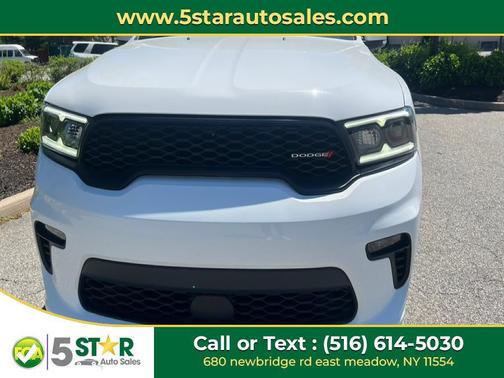 White Knuckle Clearcoat 2022 Dodge Durango GT Plus