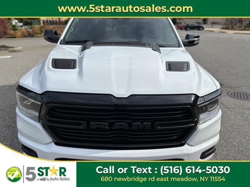 Bright White Clearcoat 2023 RAM 1500 Laramie
