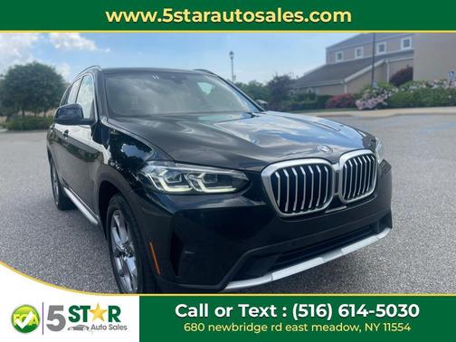 BLACK 2024 BMW X3 xDrive30i