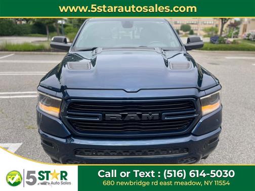 blue 2020 RAM 1500 Rebel