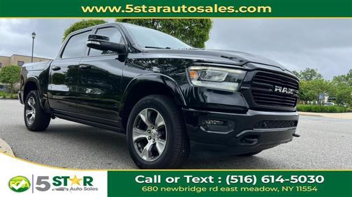 Diamond Black Crystal Pearlcoat 2020 RAM 1500 Laramie