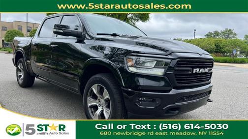 Diamond Black Crystal Pearlcoat 2020 RAM 1500 Laramie