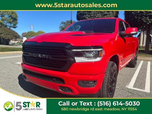 RED 2021 RAM 1500 Sport