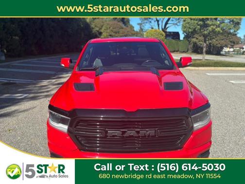 RED 2021 RAM 1500 Sport