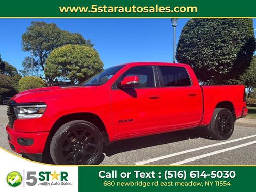 RED 2021 RAM 1500 Sport