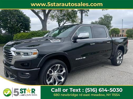 Diamond Black Crystal Pearl 2021 RAM 1500 Longhorn