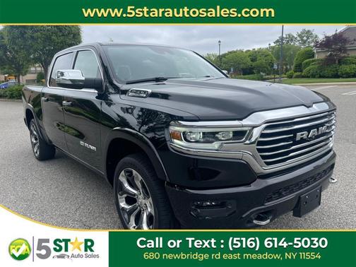 Diamond Black Crystal Pearl 2021 RAM 1500 Longhorn