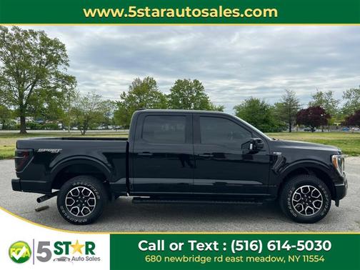 Agate Black Metallic 2021 Ford F-150 Lariat