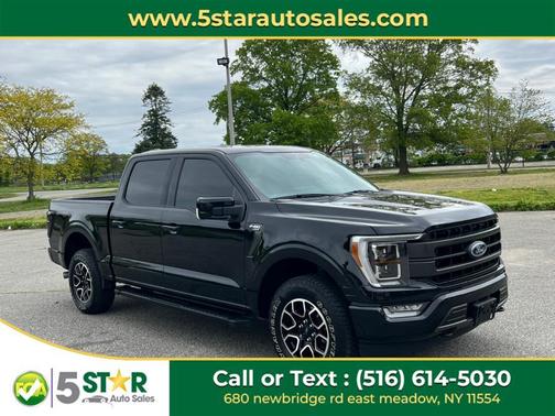 Agate Black Metallic 2021 Ford F-150 Lariat