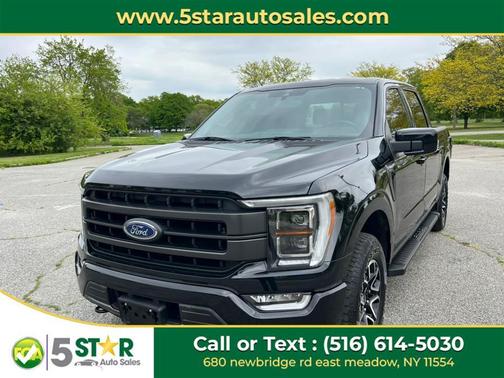 Agate Black Metallic 2021 Ford F-150 Lariat