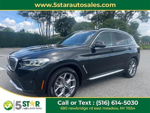 BLACK 2024 BMW X3 xDrive30i