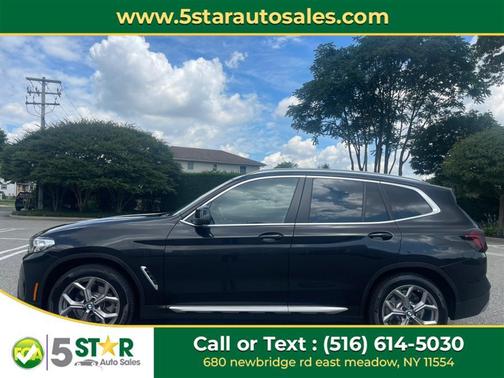 BLACK 2024 BMW X3 xDrive30i