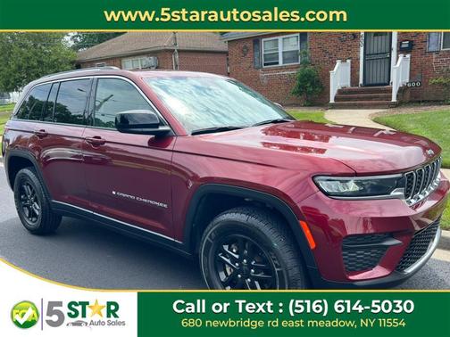 Velvet Red Pearlcoat 2022 Jeep Grand Cherokee Laredo