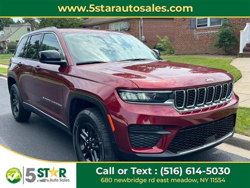 Velvet Red Pearlcoat 2022 Jeep Grand Cherokee Laredo