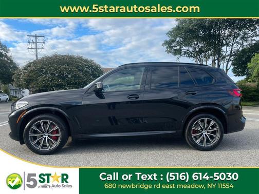 Black Sapphire Metallic 2022 BMW X5 xDrive40i