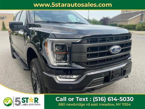 Agate Black Metallic 2022 Ford F-150 Lariat