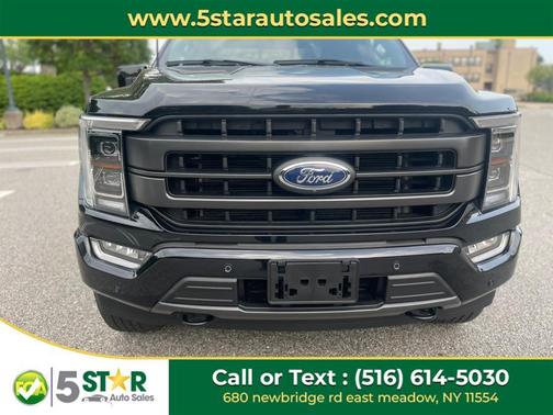 Agate Black Metallic 2022 Ford F-150 Lariat