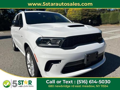 White Knuckle Clearcoat 2024 Dodge Durango R/T Plus AWD