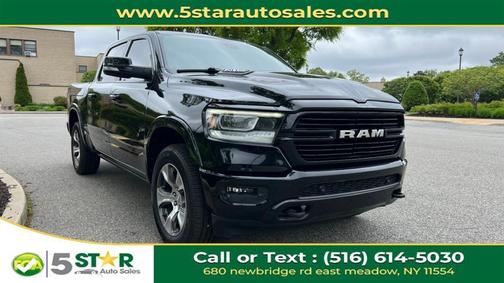 Diamond Black Crystal Pearlcoat 2020 RAM 1500 Laramie