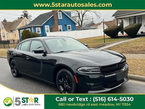 Pitch Black Clearcoat 2021 Dodge Charger SXT