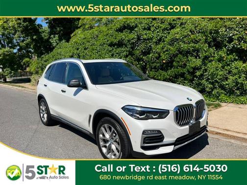 Mineral White Metallic 2021 BMW X5 xDrive40i
