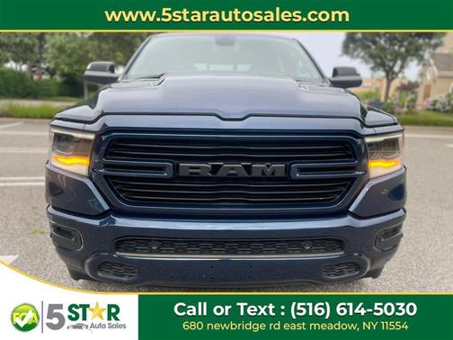 blue 2020 RAM 1500 Rebel