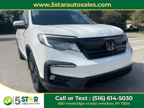 Platinum White Pearl 2020 Honda Pilot AWD Elite