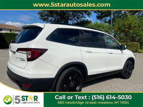 Platinum White Pearl 2020 Honda Pilot AWD Elite