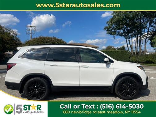 Platinum White Pearl 2020 Honda Pilot AWD Elite