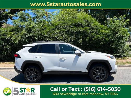 White 2022 Toyota RAV4 Adventure