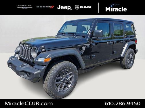 Black Clearcoat 2026 Jeep Wrangler Sport