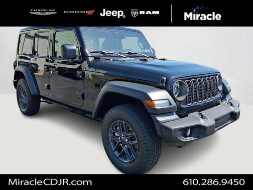 Black Clearcoat 2026 Jeep Wrangler Sport