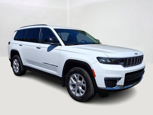 Bright White Clearcoat 2021 Jeep Grand Cherokee L Limited