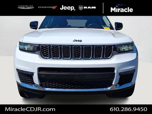 Bright White Clearcoat 2021 Jeep Grand Cherokee L Limited