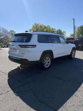 Bright White Clearcoat 2021 Jeep Grand Cherokee L Limited