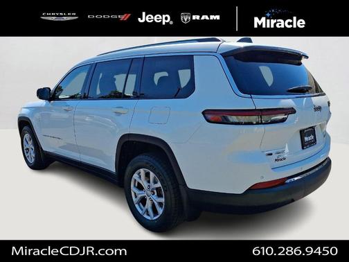 Bright White Clearcoat 2021 Jeep Grand Cherokee L Limited