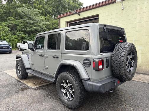 Gray 2021 Jeep Wrangler Unlimited Sahara