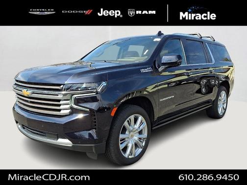 Midnight Blue Metallic 2024 Chevrolet Suburban High Country