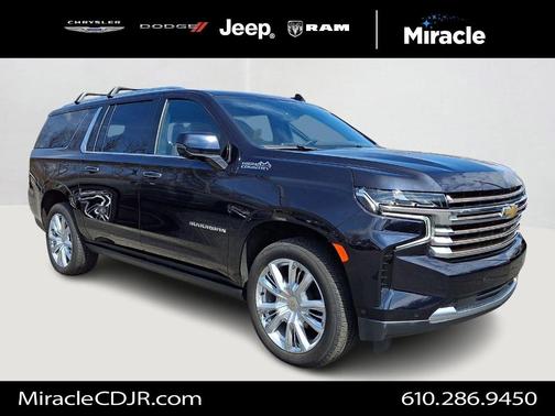 Midnight Blue Metallic 2024 Chevrolet Suburban High Country