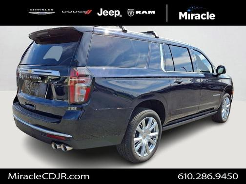 Midnight Blue Metallic 2024 Chevrolet Suburban High Country