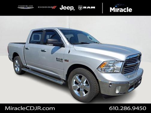 Bright Silver Clearcoat Metallic 2017 RAM 1500 Big Horn