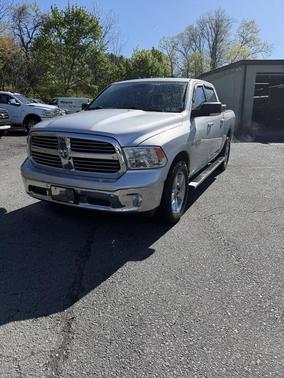 Bright Silver Clearcoat Metallic 2017 RAM 1500 Big Horn