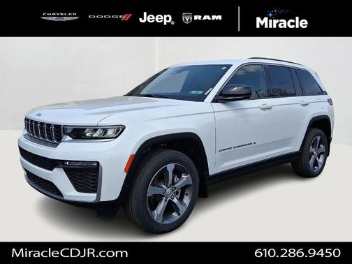 Bright White Clearcoat 2026 Jeep Grand Cherokee Limited