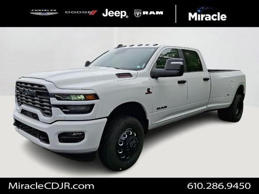 Bright White Clearcoat 2026 RAM 3500 Big Horn