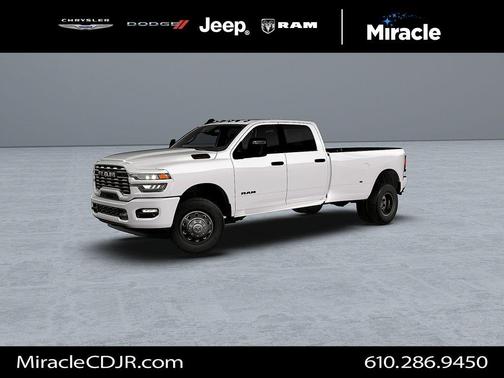 Bright White Clearcoat 2026 RAM 3500 Big Horn