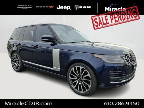 Loire Blue 2019 Land Rover Range Rover 3.0L V6 Supercharged HSE