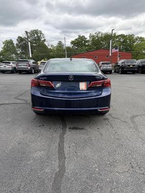 Fathom Blue Pearl 2016 Acura TLX V6 Advance
